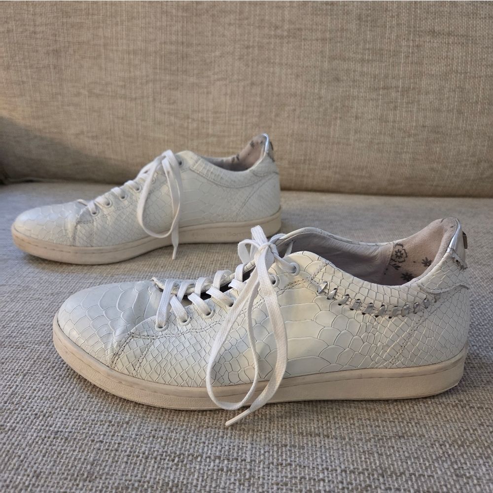 Floris Van Bommel Snake Print Sneakers Sz 10.5